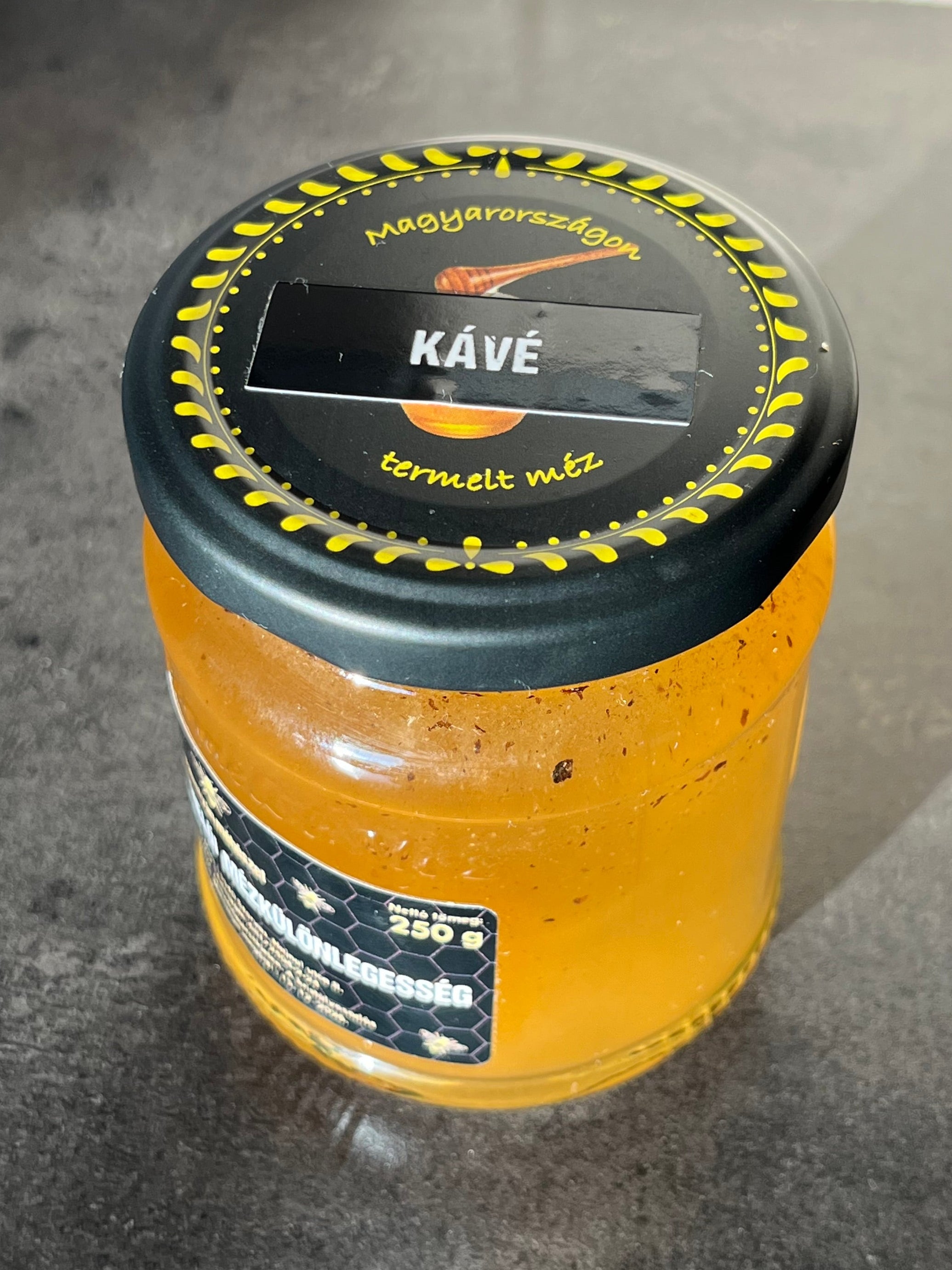Kávés akácméz