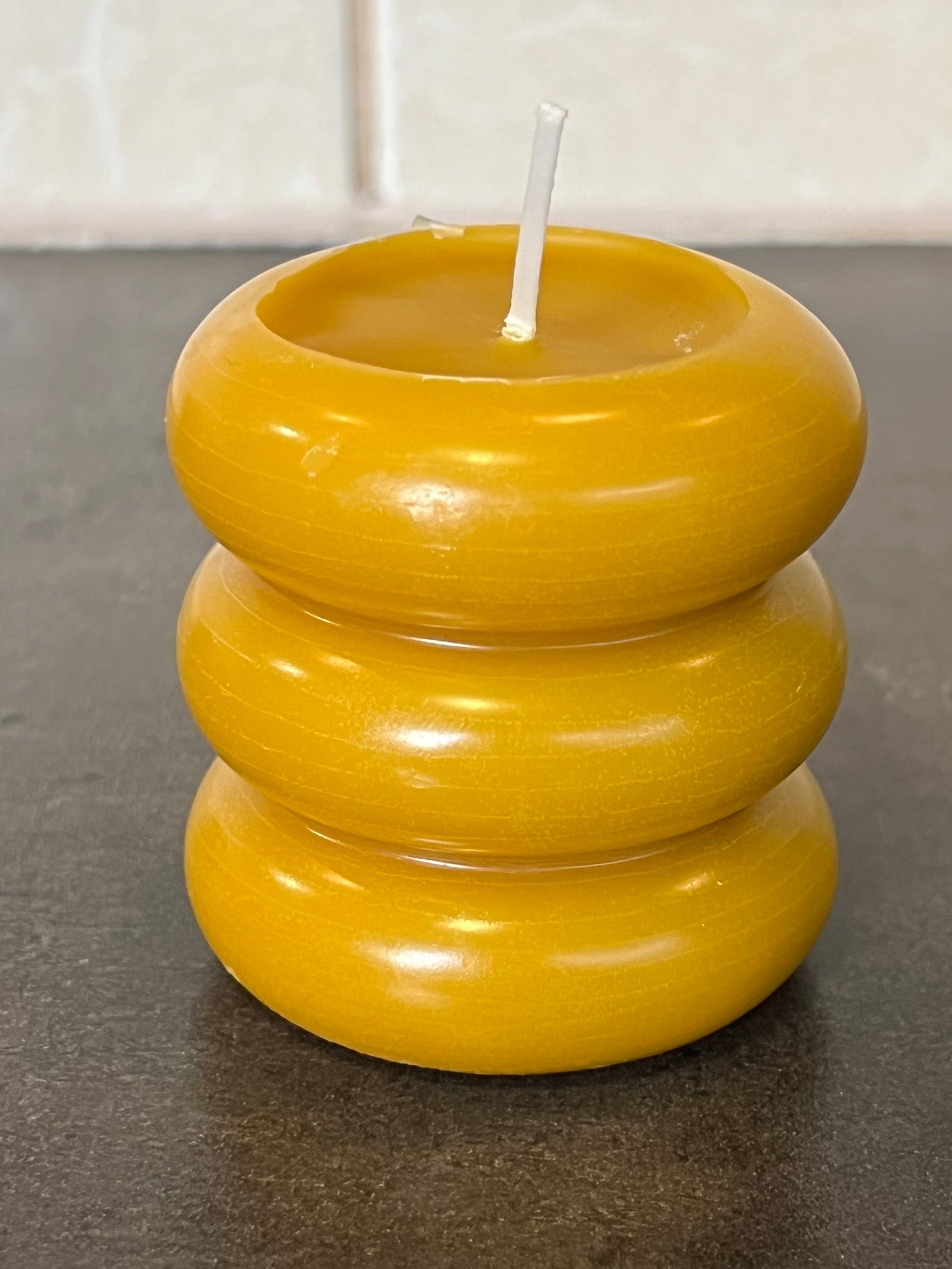 Viaszgyertya - Hullámos hármas (M)