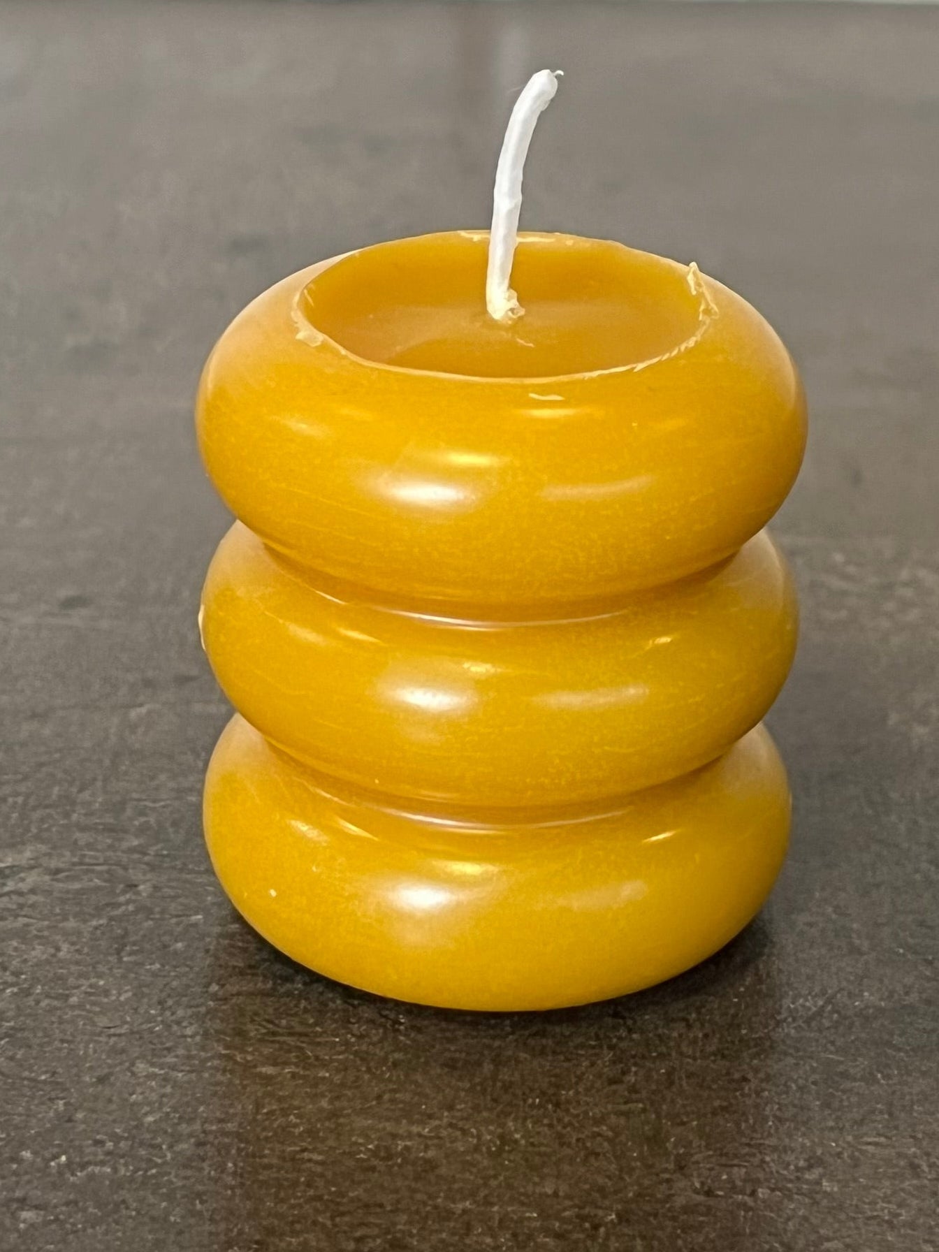 Viaszgyertya - Hullámos hármas (S)