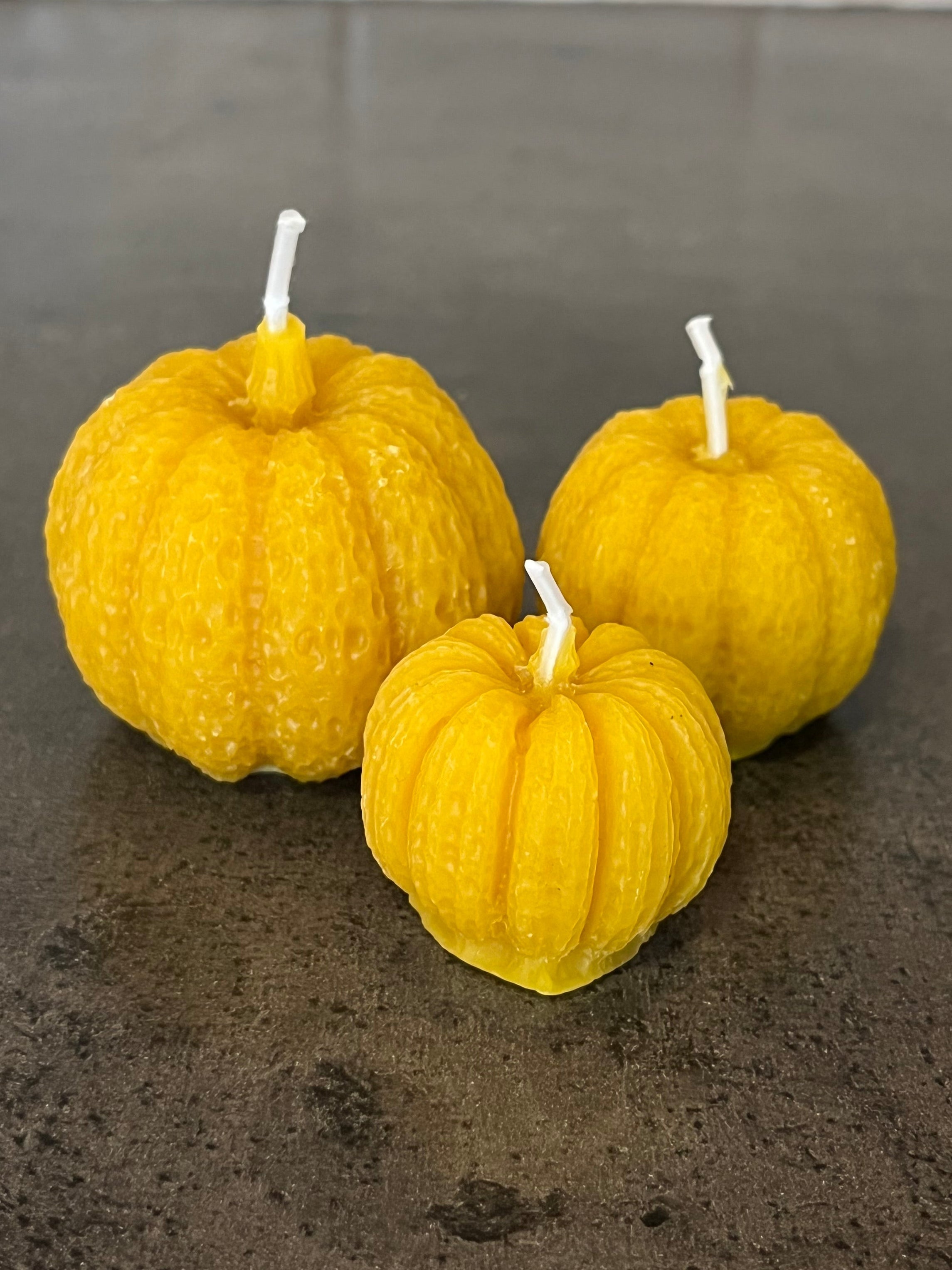 Viaszgyertya - Halloween tök (szett)