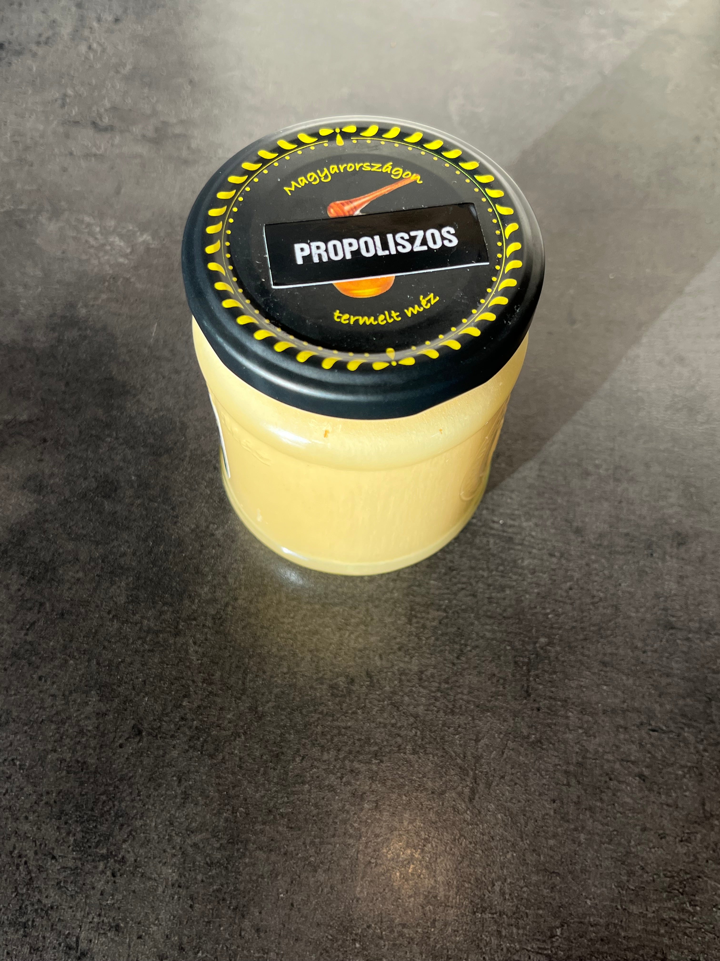 Propliszos krémesített repceméz