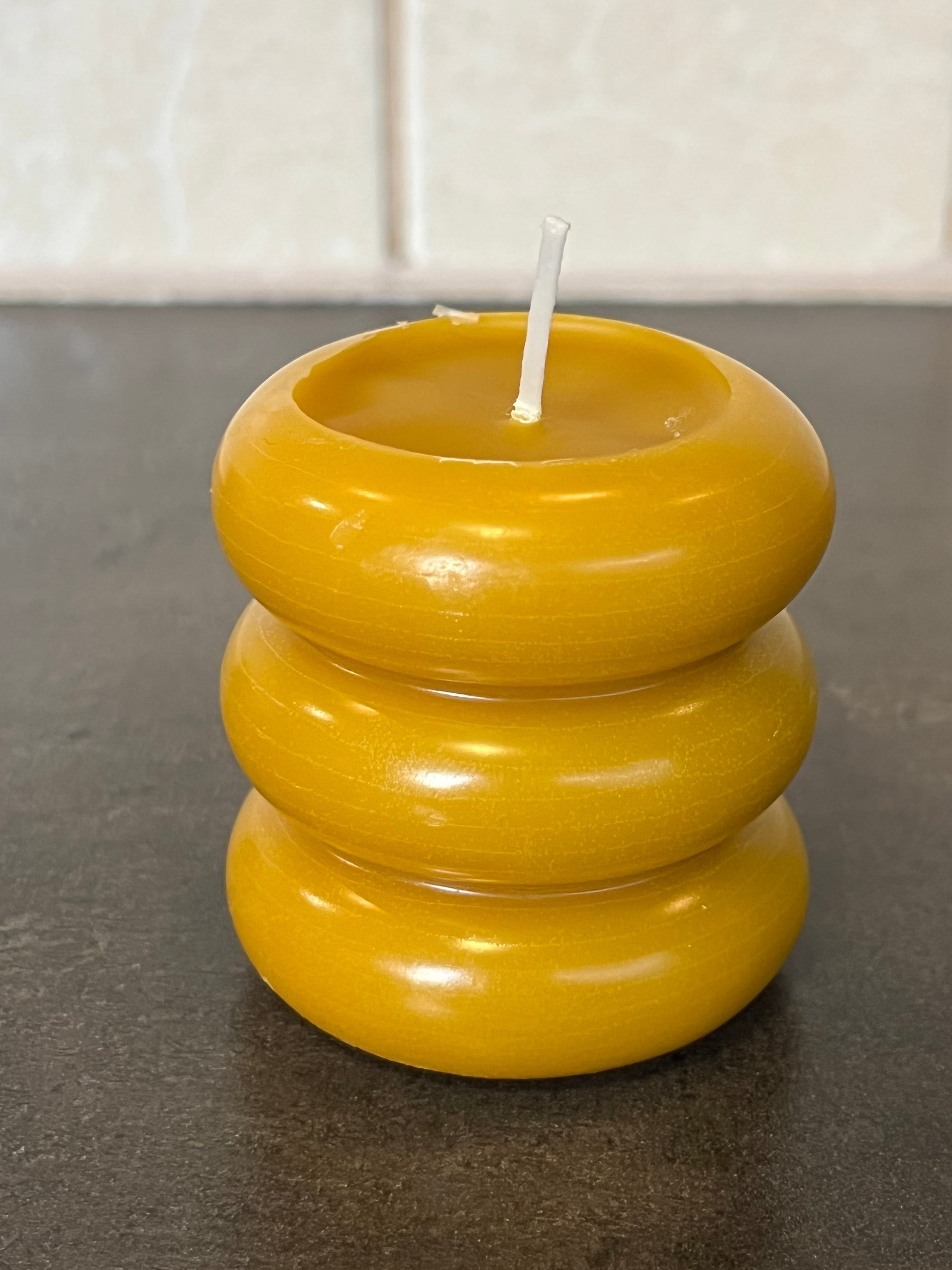 Viaszgyertya - Hullámos hármas (M)