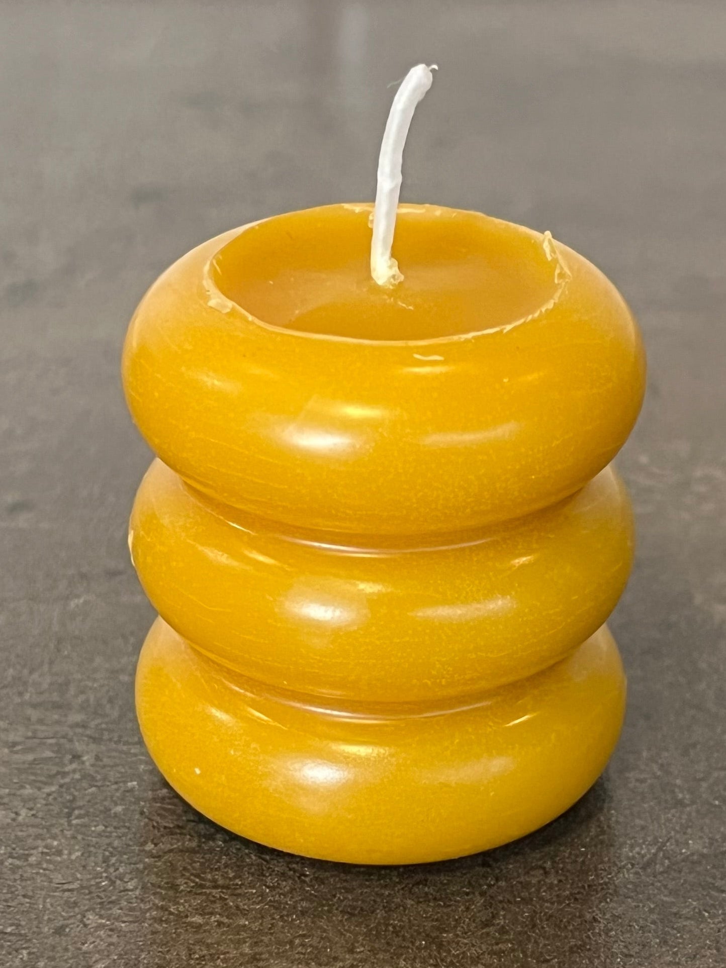 Viaszgyertya - Hullámos hármas (S)