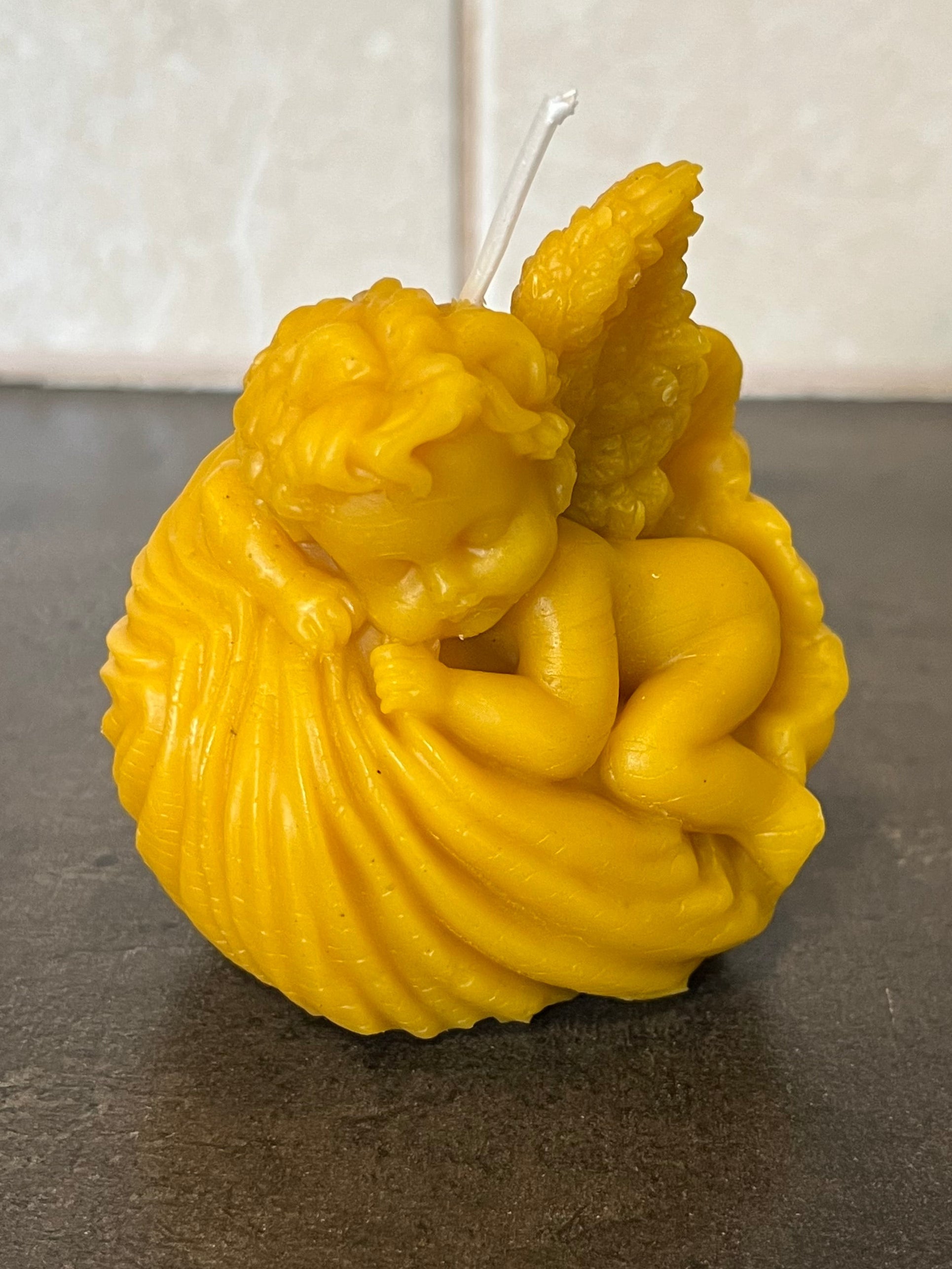 Viaszgyertya - Angyal (fekvő)