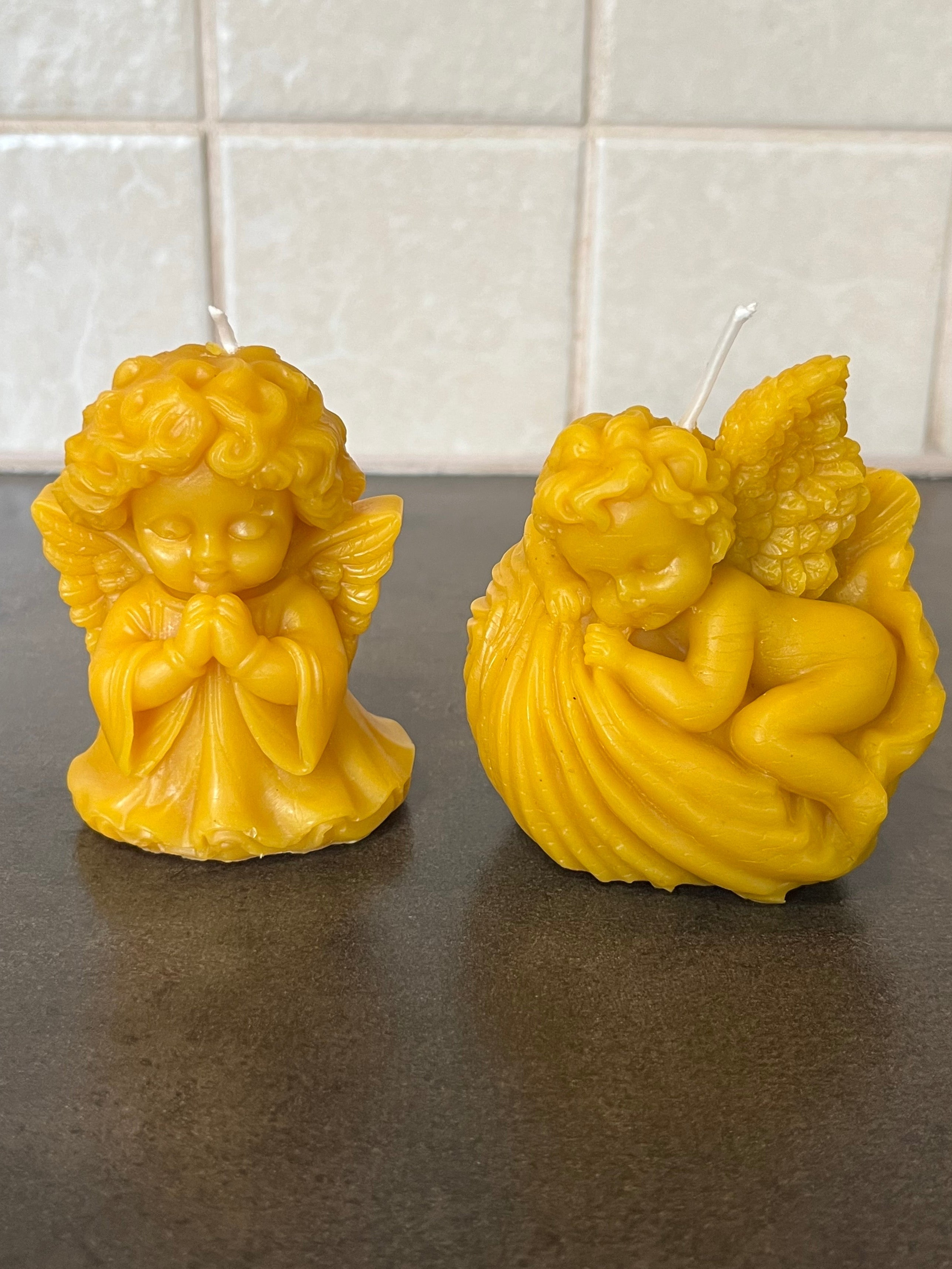 Viaszgyertya - Angyal (szett)