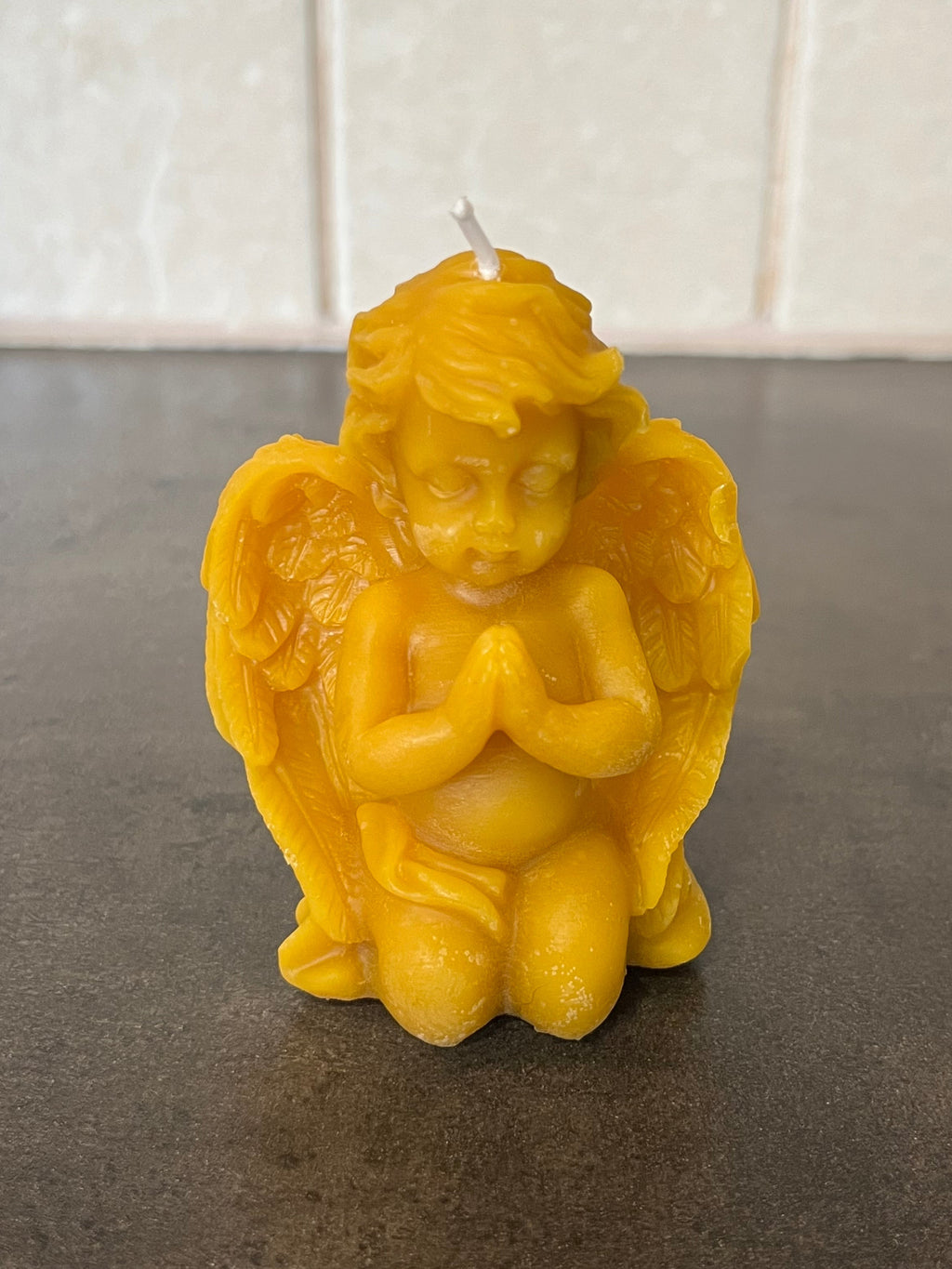 Viaszgyertya - Angyal (térdelő)