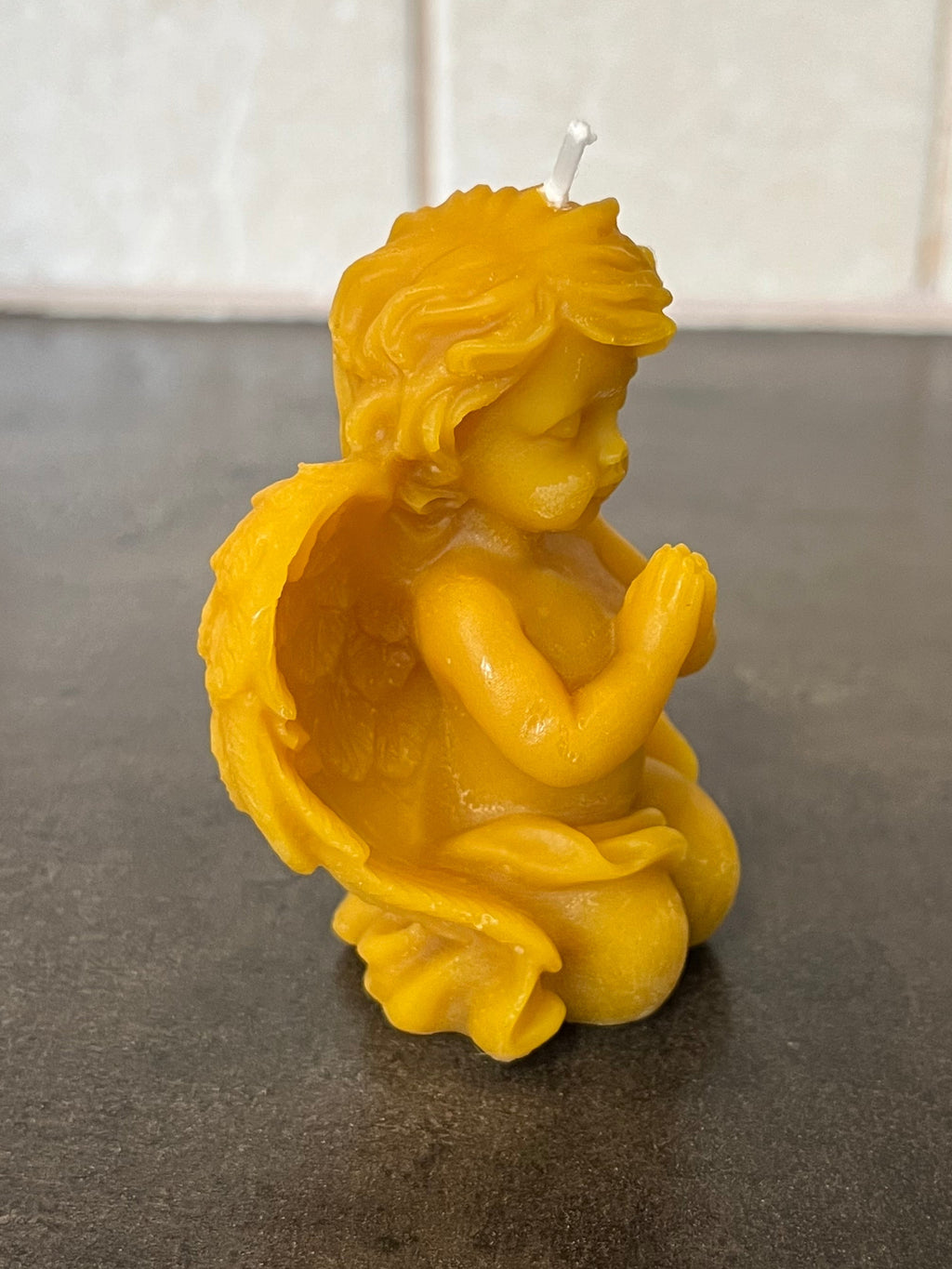 Viaszgyertya - Angyal (térdelő)